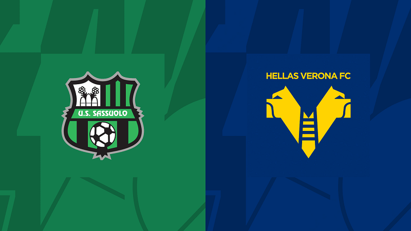Trận đấu Sassuolo vs Verona, 23h30, ngày 1/9